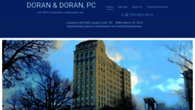 What Dorananddoran.com website looked like in 2020 (3 years ago)