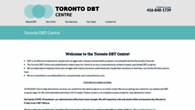 What Dbtcentre.com website looked like in 2020 (3 years ago)