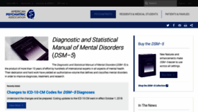 What Dsm5.org website looked like in 2020 (3 years ago)
