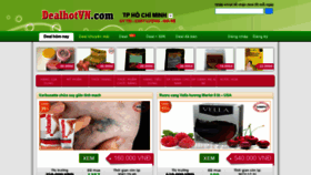 What Dealhotvn.com website looked like in 2020 (3 years ago)