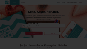 What Denebunu.com website looked like in 2020 (3 years ago)