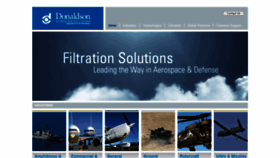 What Donaldsonaerospace-defense.com website looked like in 2020 (3 years ago)