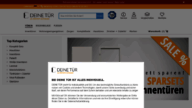 What Deinetuer.de website looked like in 2020 (3 years ago)