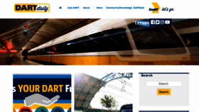 What Dartdaily.dart.org website looked like in 2020 (3 years ago)