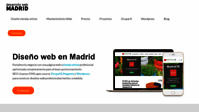 What Desarrollowebmadrid.com website looked like in 2020 (3 years ago)