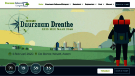 What Duurzaamgebouwdcongres.nl website looked like in 2020 (4 years ago)
