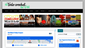 What Detodocrochet.com website looked like in 2020 (3 years ago)