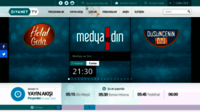 What Diyanet.tv website looked like in 2020 (3 years ago)