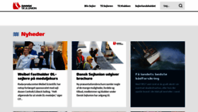 What Dansksejlunion.dk website looked like in 2020 (3 years ago)