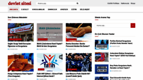 What Devletsitesi.com website looked like in 2020 (3 years ago)