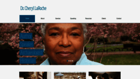 What Drcheryllaroche.com website looked like in 2020 (3 years ago)