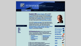 What Dcpmarketing.com website looked like in 2020 (3 years ago)