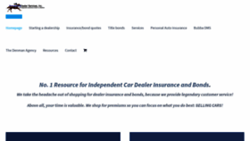 What Dealerprelicense.com website looked like in 2020 (3 years ago)