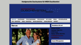 What Duschsystem-manufactur.eu website looked like in 2020 (3 years ago)