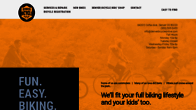 What Denverbicycleonline.com website looked like in 2020 (3 years ago)