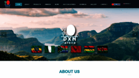 What Dxn2uafrica.com website looked like in 2020 (3 years ago)