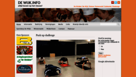 What Dewijk.info website looked like in 2020 (3 years ago)