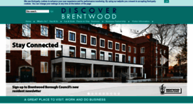 What Discoverbrentwood.co.uk website looked like in 2020 (3 years ago)
