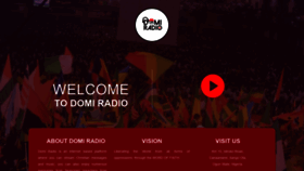 What Domimedia.org website looked like in 2020 (3 years ago)