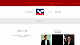 What Dcleaks.com website looked like in 2020 (3 years ago)