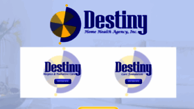 What Destinyhomehealth.com website looked like in 2020 (3 years ago)