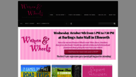 What Darlingswomenwheels.com website looked like in 2020 (3 years ago)