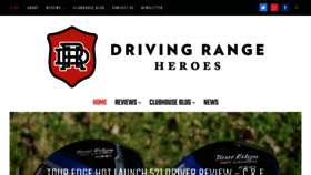 What Drivingrangeheroes.com website looked like in 2020 (3 years ago)