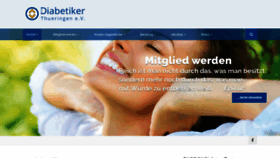 What Diabetiker-th.de website looked like in 2020 (3 years ago)