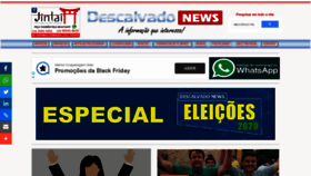 What Descalvadonews.com.br website looked like in 2020 (3 years ago)
