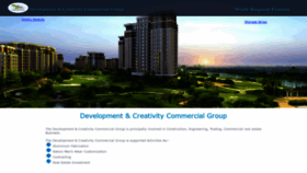 What Dcacgroup.com website looked like in 2020 (3 years ago)