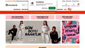 What Denizbutik.com website looked like in 2020 (3 years ago)