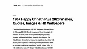 What Diwali2012.in website looked like in 2020 (3 years ago)