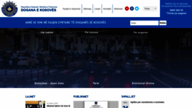 What Dogana.rks-gov.net website looked like in 2020 (4 years ago)