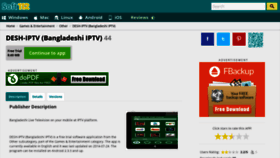 What Desh-iptv-bangladeshi-iptv.soft112.com website looked like in 2020 (3 years ago)