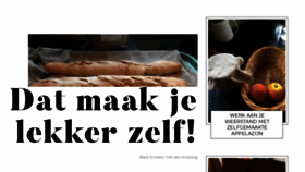 What Datmaakjelekkerzelf.nl website looked like in 2020 (3 years ago)