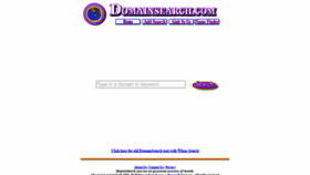 What Domainsearch.com website looked like in 2020 (3 years ago)