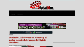 What Digitalmex.mx website looked like in 2020 (3 years ago)