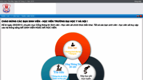What Data.hmu.edu.vn website looked like in 2020 (3 years ago)
