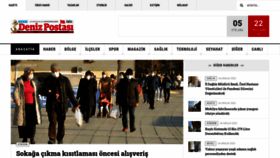 What Denizpostasi.com website looked like in 2020 (3 years ago)