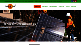 What Dmrsolar.com.tr website looked like in 2020 (3 years ago)