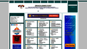 What Dracodirectory.com website looked like in 2020 (3 years ago)
