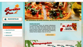 What Dresden-paradies-pizza.de website looked like in 2020 (3 years ago)