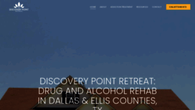 What Discoverypointretreat.com website looked like in 2020 (3 years ago)