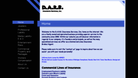 What Darbinsurance.com website looked like in 2020 (3 years ago)