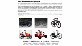 What Dutchbikes.us website looked like in 2020 (3 years ago)