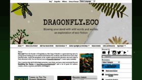 What Dragonfly.eco website looked like in 2020 (3 years ago)
