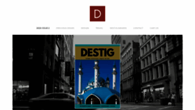 What Destig.net website looked like in 2020 (3 years ago)