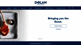 What Dolanfoods.com website looked like in 2020 (3 years ago)
