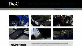 What Diversifiedgolfcars.com website looked like in 2020 (3 years ago)