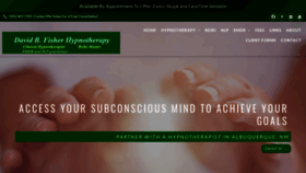 What Davidbfisherhypnotherapy.com website looked like in 2020 (3 years ago)